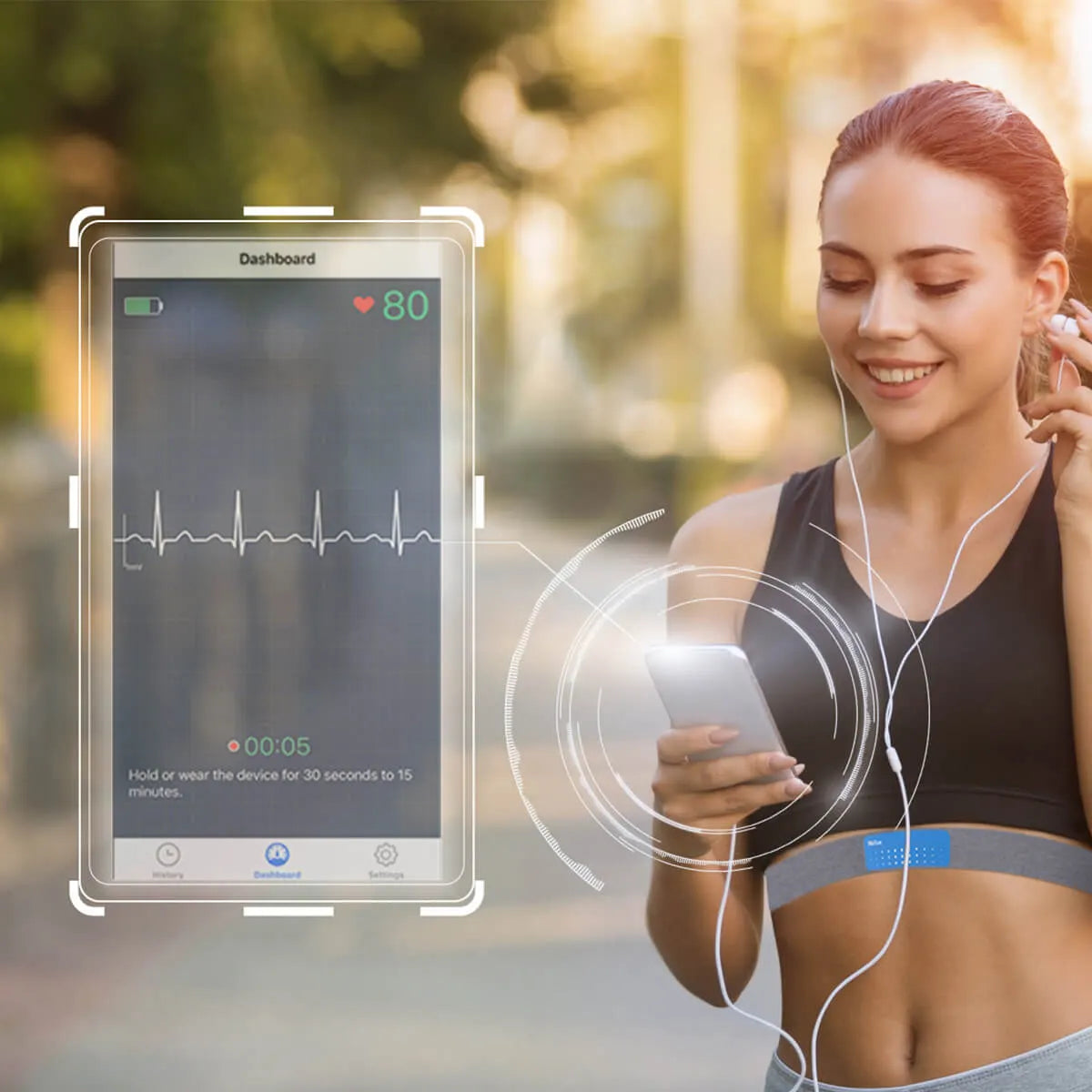 DuoEK™  Wearable EKG Monitor