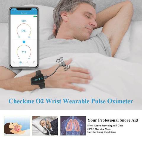 Checkme™ O2 Max Wrist Oxygen Monitor