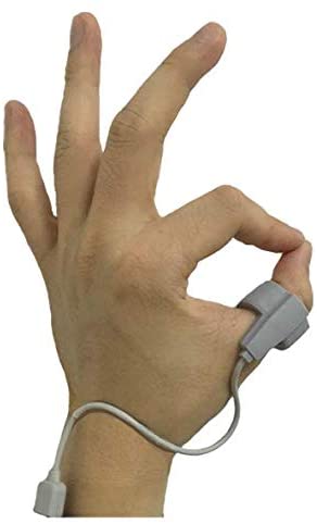Wellue Replacement Sensor SpO2 Ring Cable for SleepU™,  Viatom Checkme™ O2 Max, & Viatom Checkme™ O2 Pro